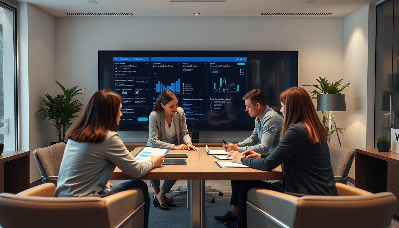 Business data analysis and visualization systems